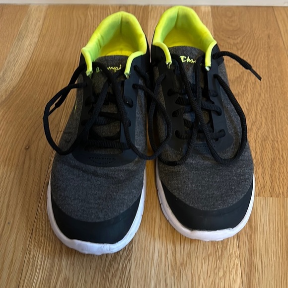 Champion Men's Sneakers Grey/Green Size 8 - Picture 1 of 4